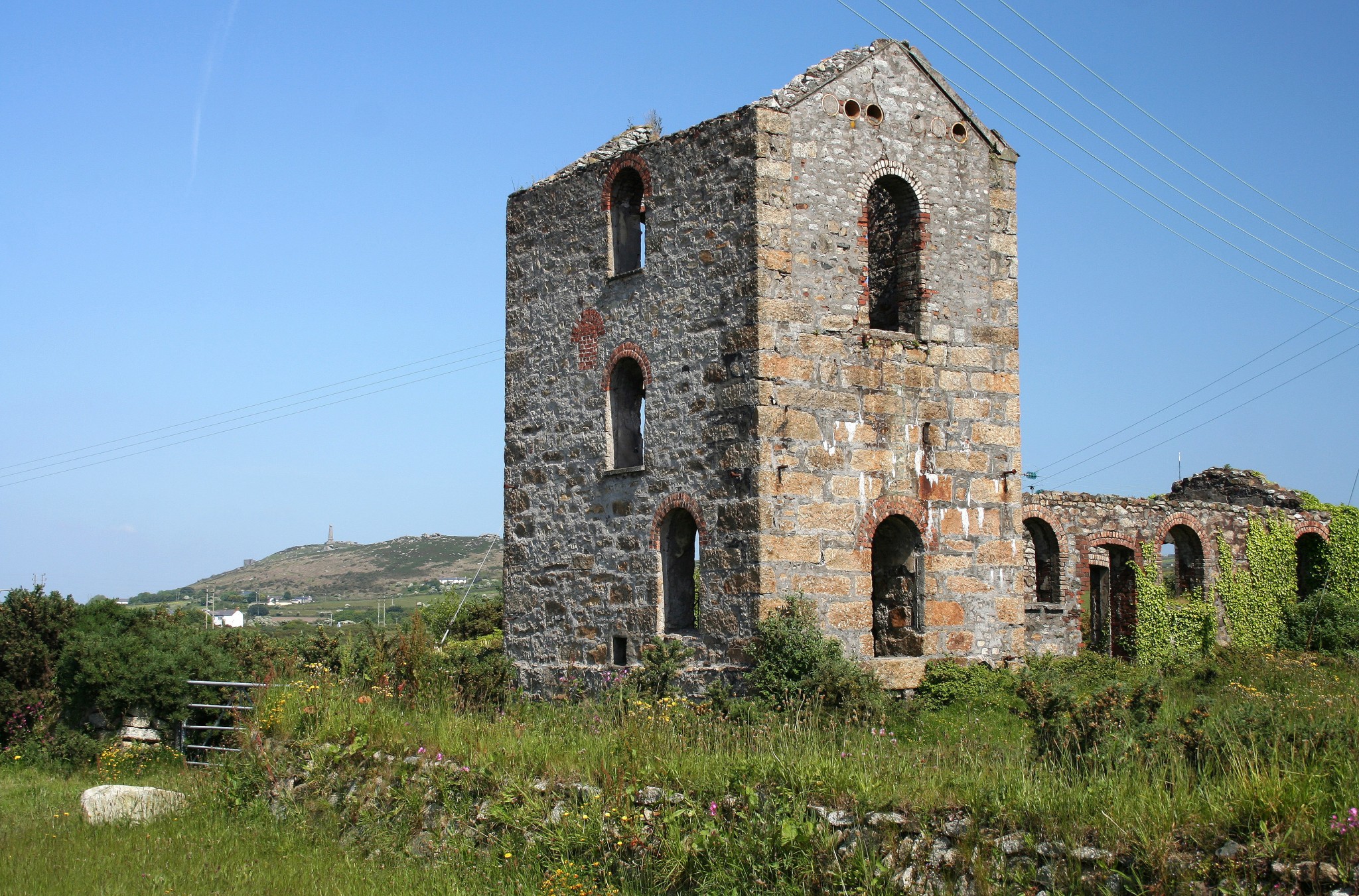 New East Shaft Engine House, Dolcoath Mine